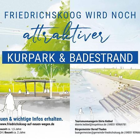 Haus Blaubaer Villa Friedrichskoog Eksteriør billede
